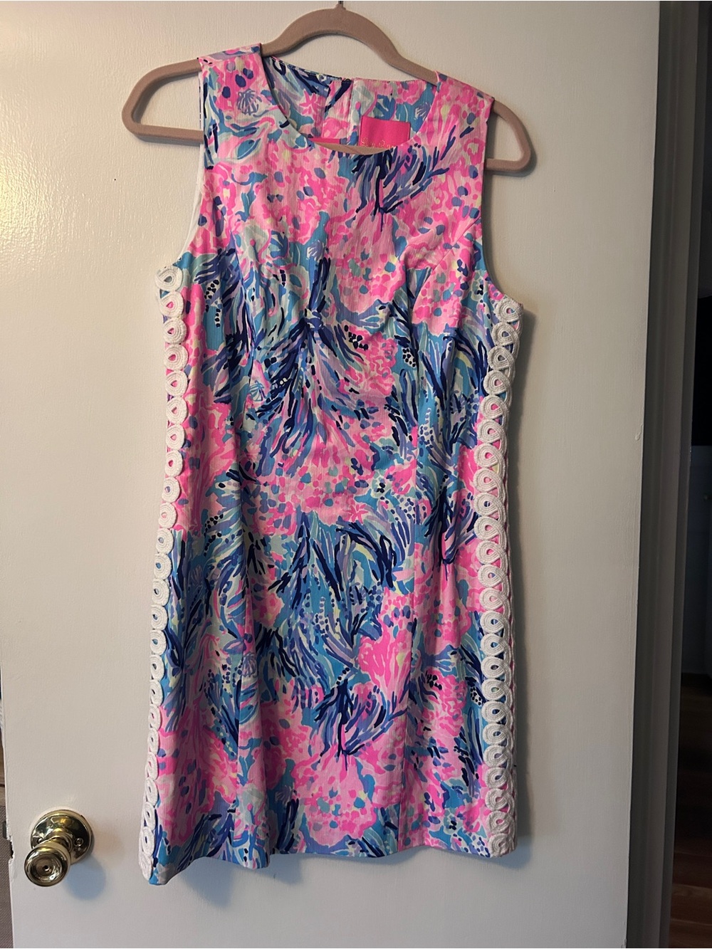 Lilly Pulitzer Mila Stretch Shift Dress in Periwinkle/Purple (NWT Size 10)